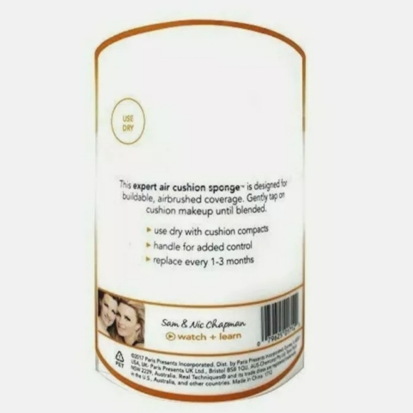 Real Techniques by Sam & Nic Expert Air Cushion Sponge 01712 New Makeup … - Picture 4 of 14